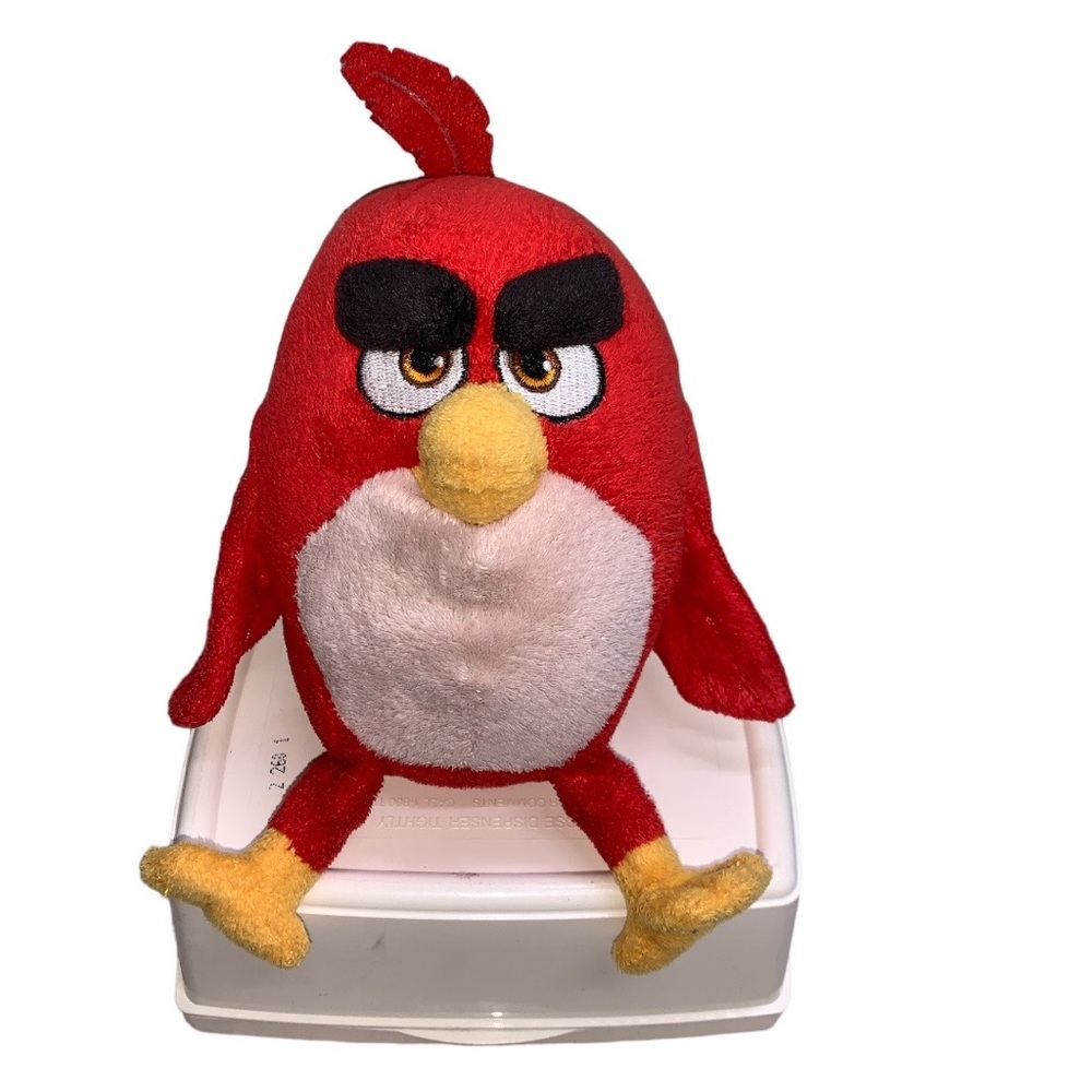 8" Dangley legs Red Bird plush Angry Birds Movie